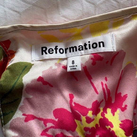 Reformation Poppies Silk Maxi Dress - Picture 8 of 8